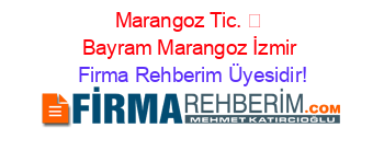 Marangoz+Tic.++Bayram+Marangoz+İzmir Firma+Rehberim+Üyesidir!